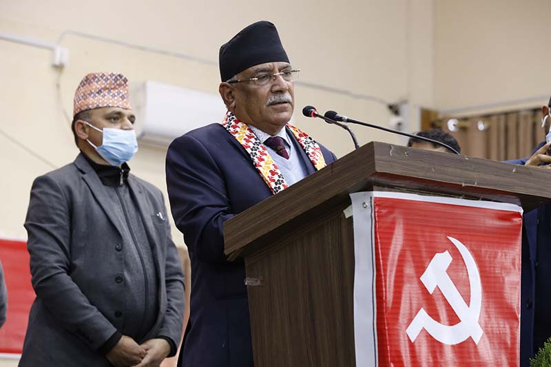Right ideology leads party ahead says NCP chair Dahal